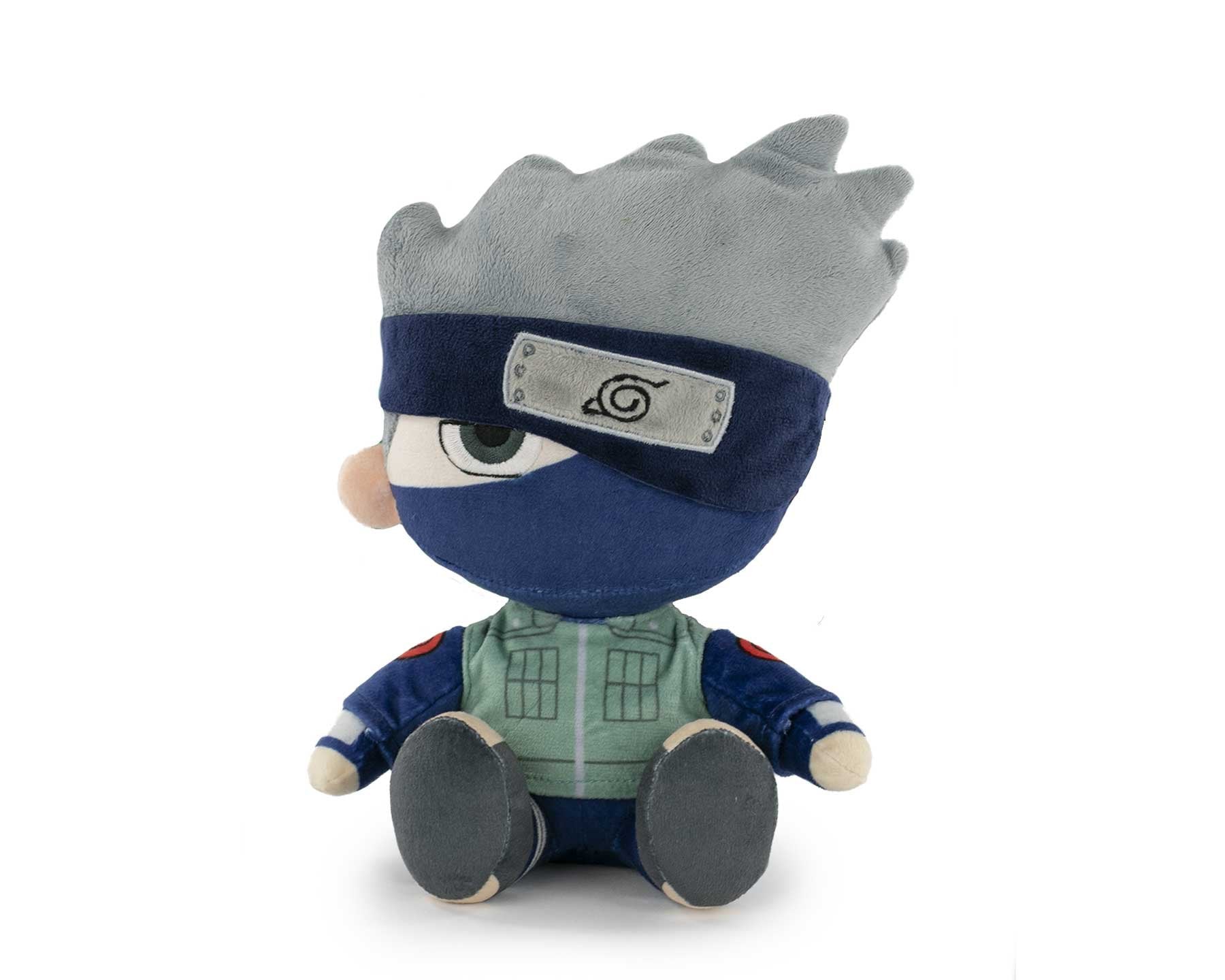 Naruto Shippuden - Kakashi Hatake Impulsion Assis - Peluche 29cm - flash vidéo