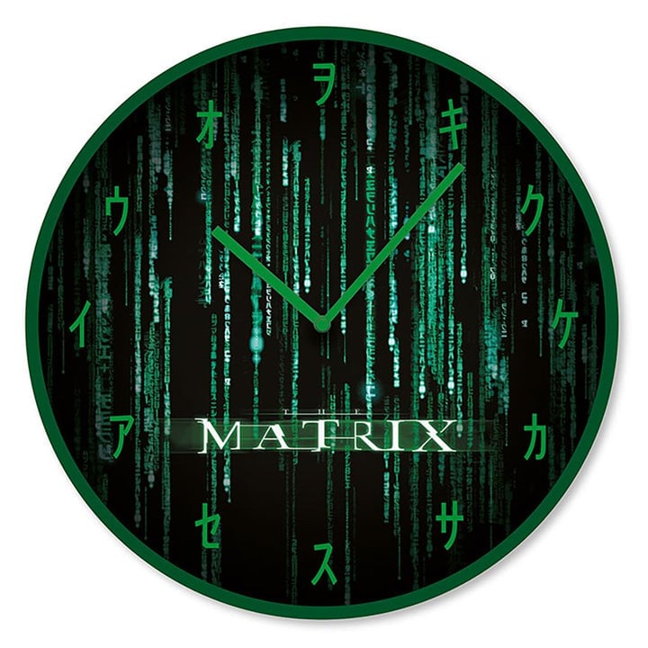 Matrix - Horloge - flash vidéo