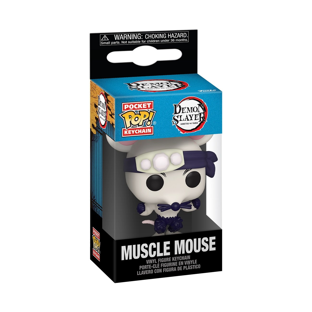 Funko Pocket Pop! Keychain: Demon Slayer - Muscle Mouse - flash vidéo