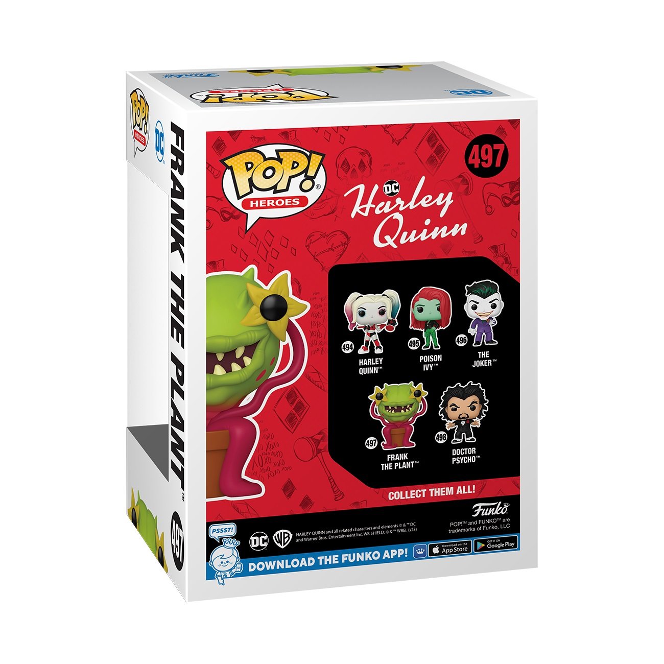 Funko Pop! Heroes: Harley Quinn Animated Series - Frank the Plant - flash vidéo