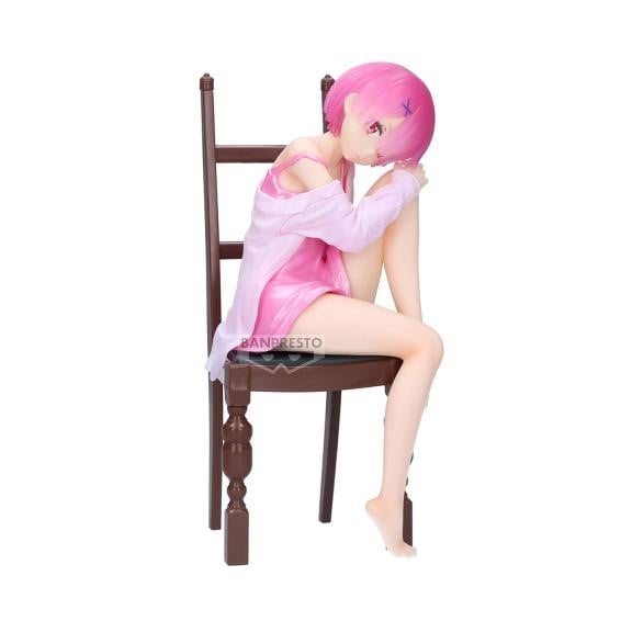 Re:Zero Starting Life In Another World - Relax Time - RAM (Another Color Ver.) Statue 20cm - flash vidéo