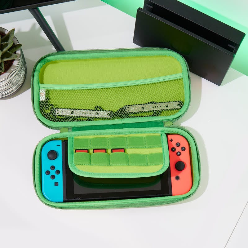 SOS Fantômes - Housse de transport Slimer pour Nintendo Switch - flash vidéo