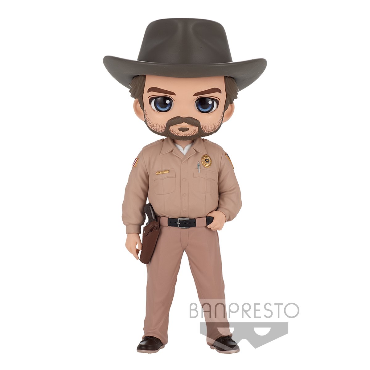 Stranger Things - Q Posket Hopper Figure 15cm - flash vidéo