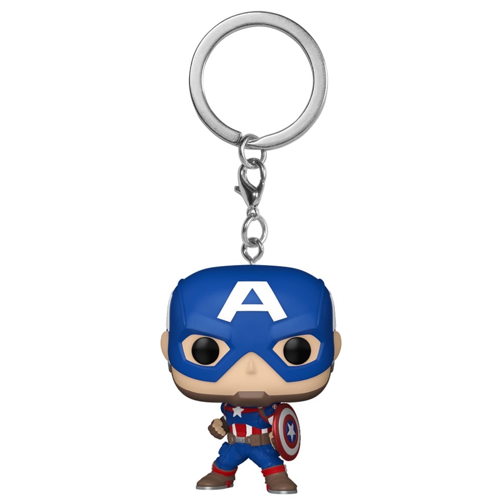 Funko Pocket Pop! Keychain: Marvel New Classics - Captain America - flash vidéo