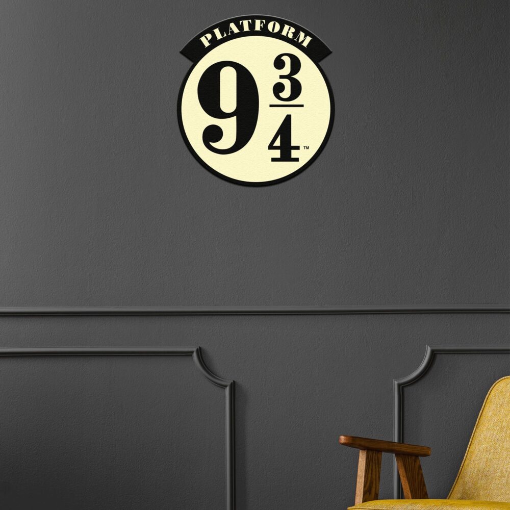 Wizarding World - Harry Potter - Panneau - Voie 9 3/4 - flash vidéo