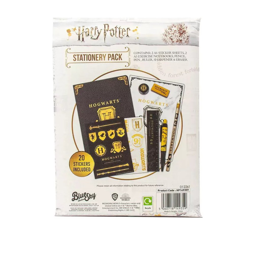 Harry Potter - Kit de papeterie Poudlard - flash vidéo