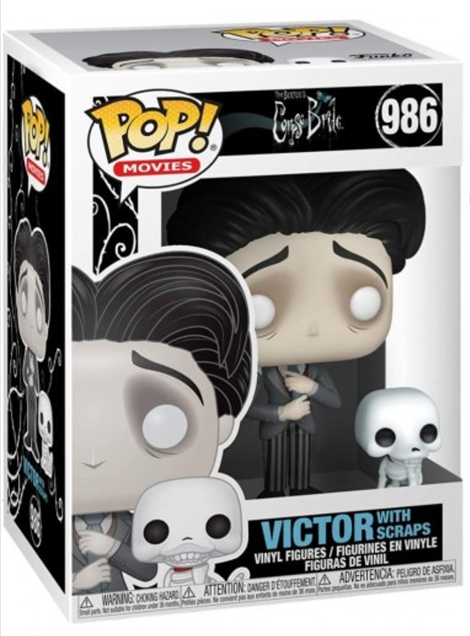 Funko Pop! Movies: Corpse Bride - Victor with Scraps - flash vidéo
