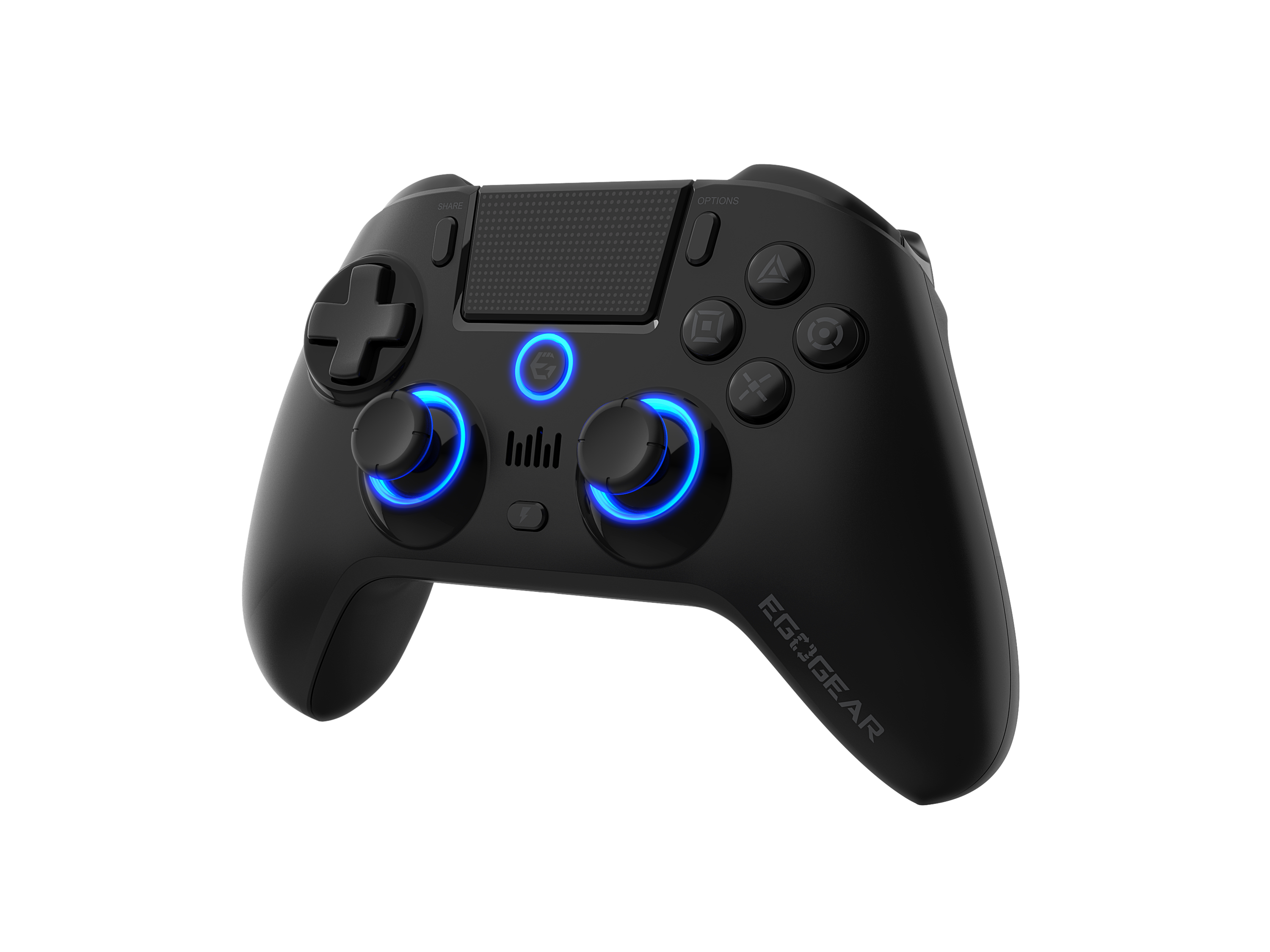 EgoGear - Manette sans fil Bluetooth SC15 Noire pour PS4, PS3 et PC - flash vidéo