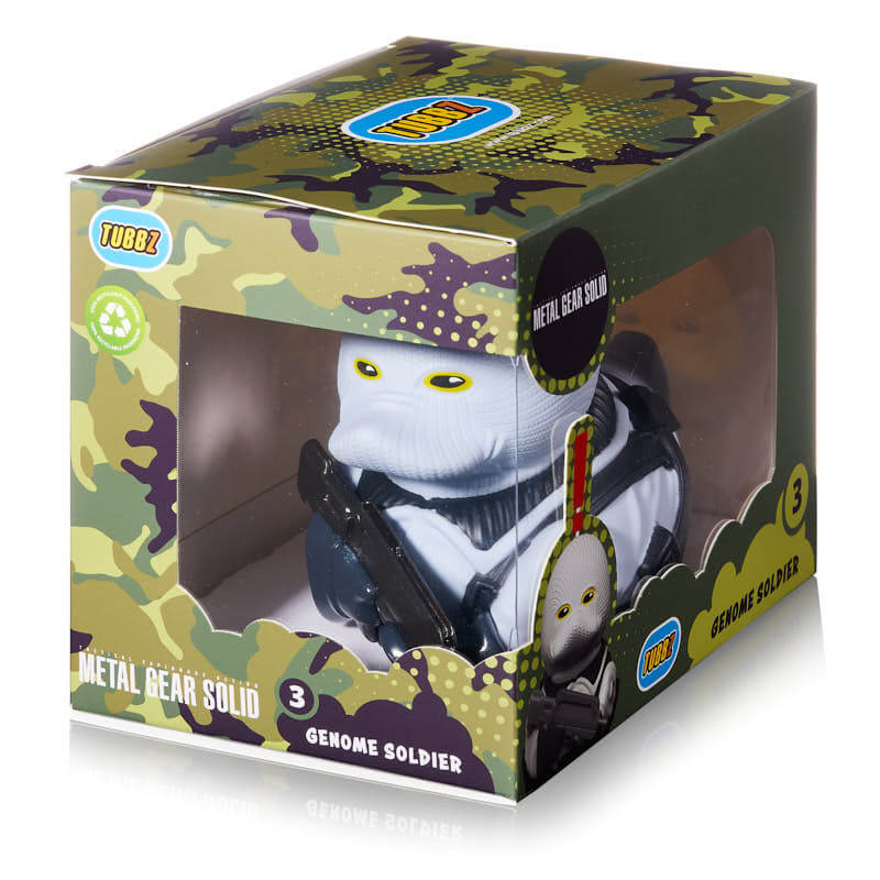 TUBBZ Canard de bain à collectionner - Metal Gear Solid - Soldat Génome (Édition standard) - flash vidéo
