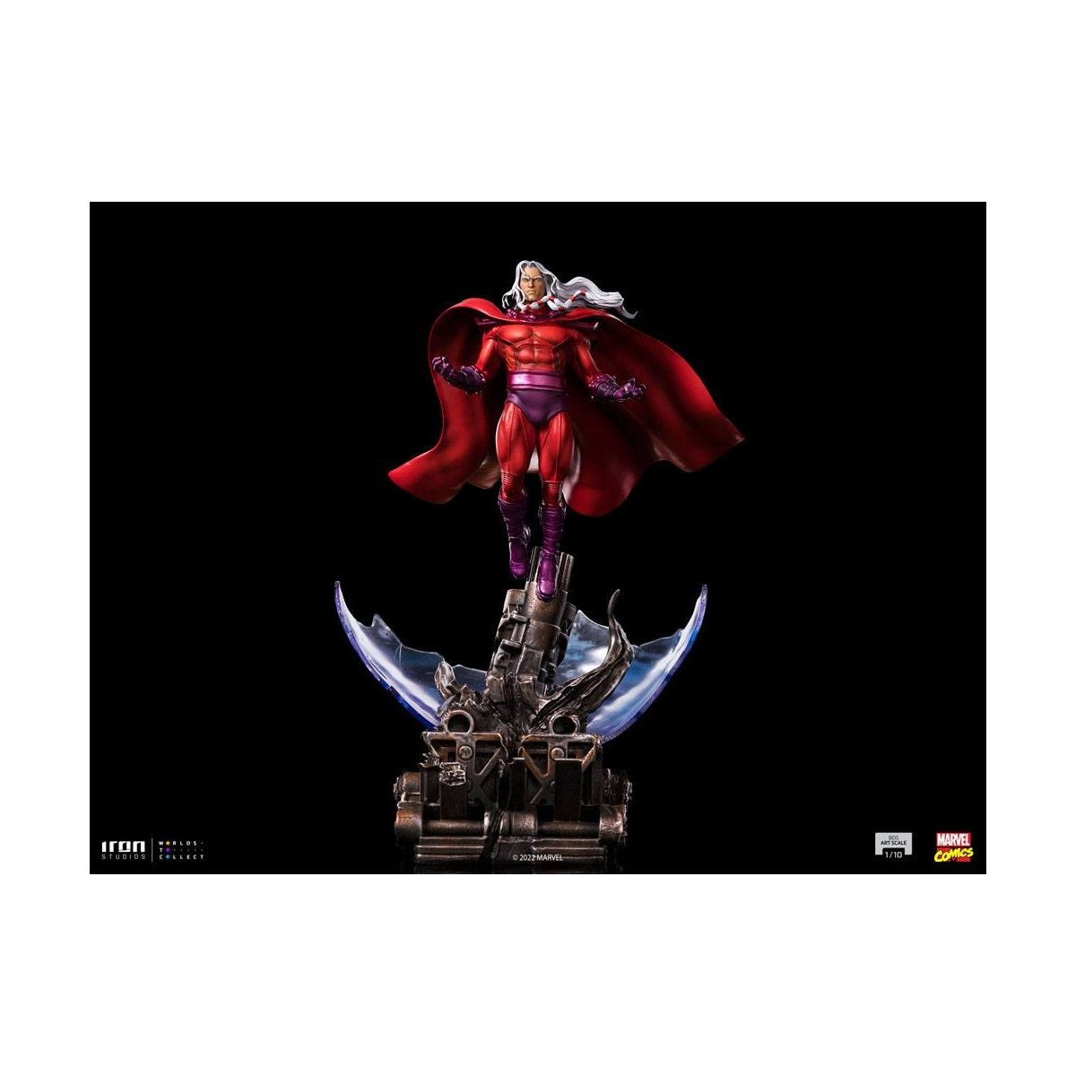 Iron Studios - BDS Arts Scale 1/10 - Marvel - X-Men: Age of Apocalypse - Magneto Statue 33cm - flash vidéo