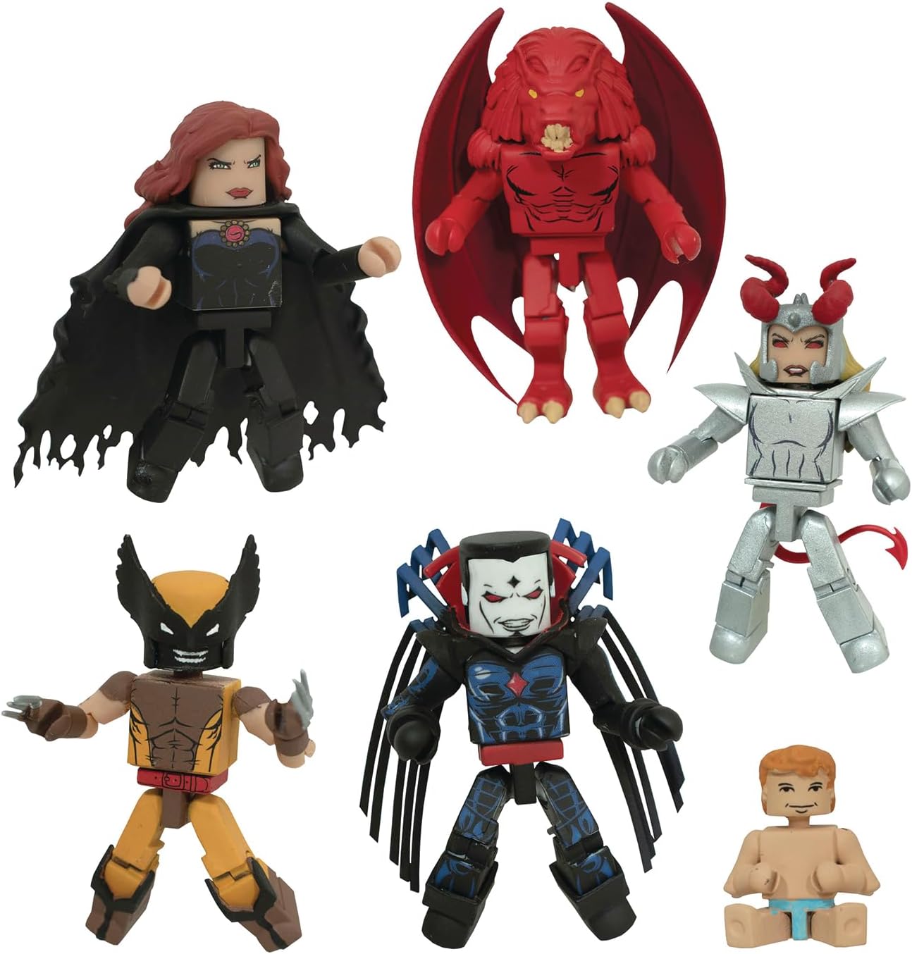Diamond Select Toys - Marvel Minimates - Coffret Figurines X-Men'87 "Inferno" - flash vidéo