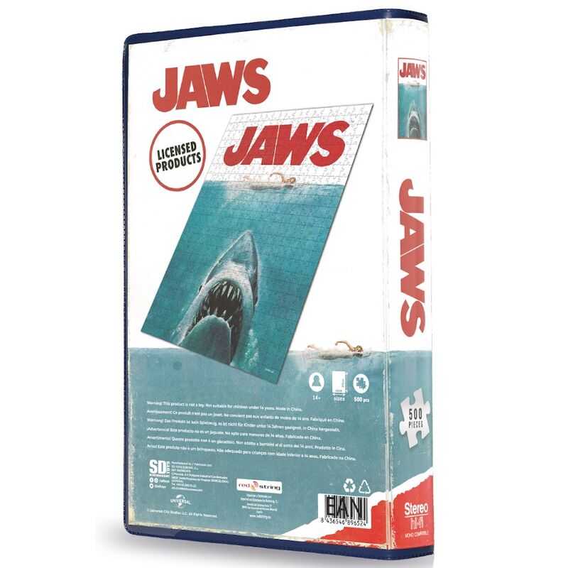 Les Dents de la mer - Puzzle en édition limitée 500 pcs - flash vidéo