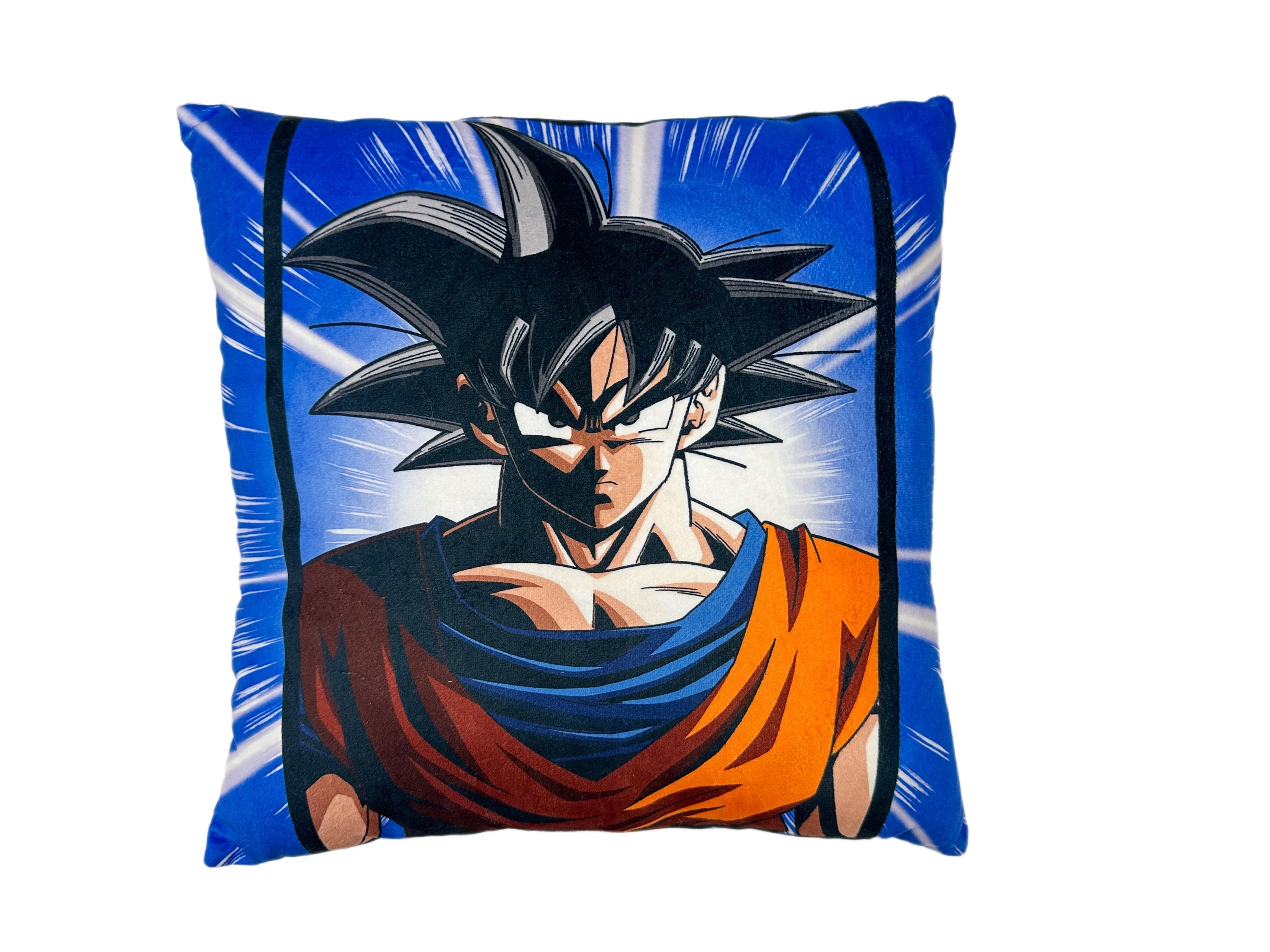 Dragon Ball Z - Coussin double face Goku et Vegeta (40x40cm) - flash vidéo