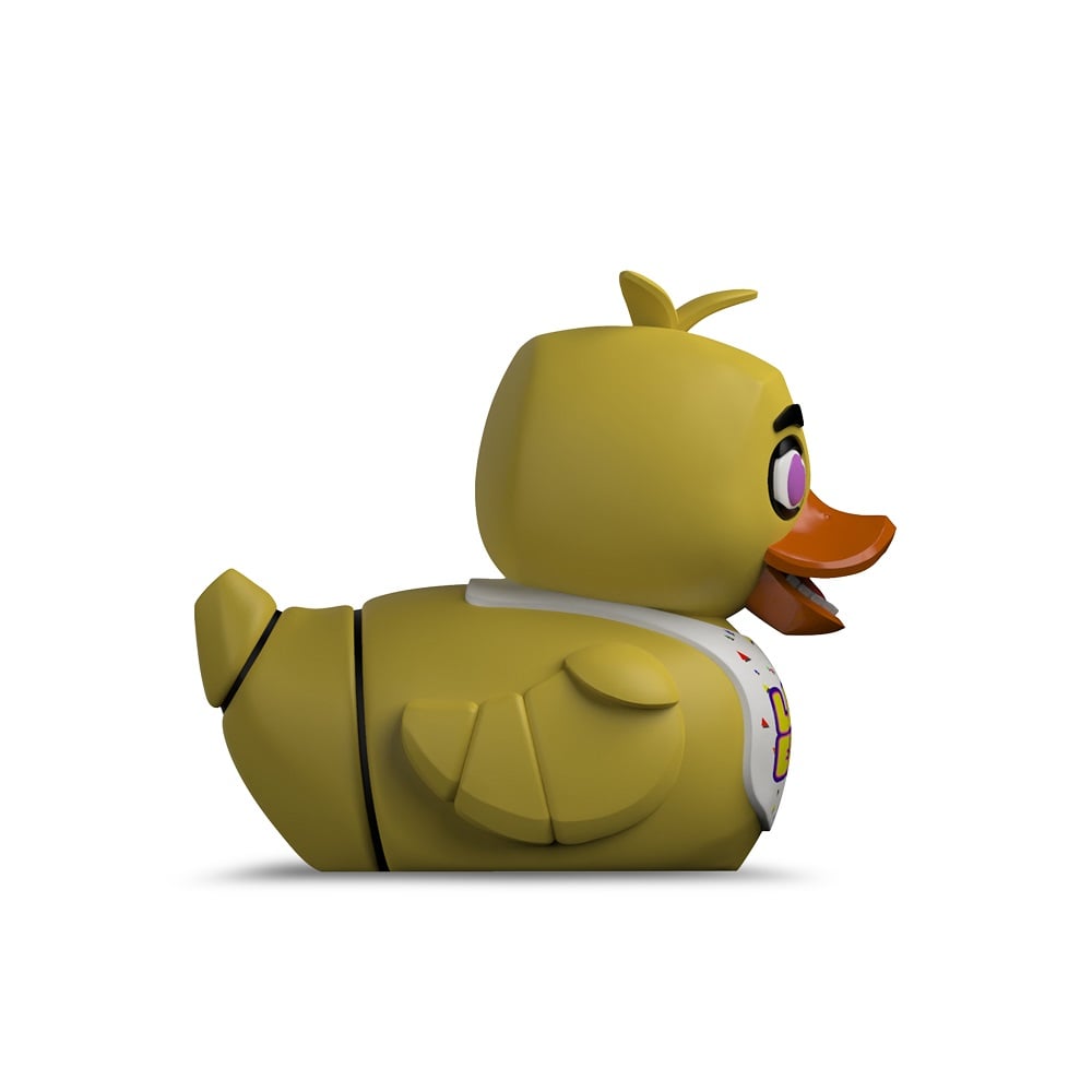 Numskull - Mini TUBBZ Canard de bain - Five Nights at Freddy's - Chica (Édition baignoire) - 8cm - flash vidéo