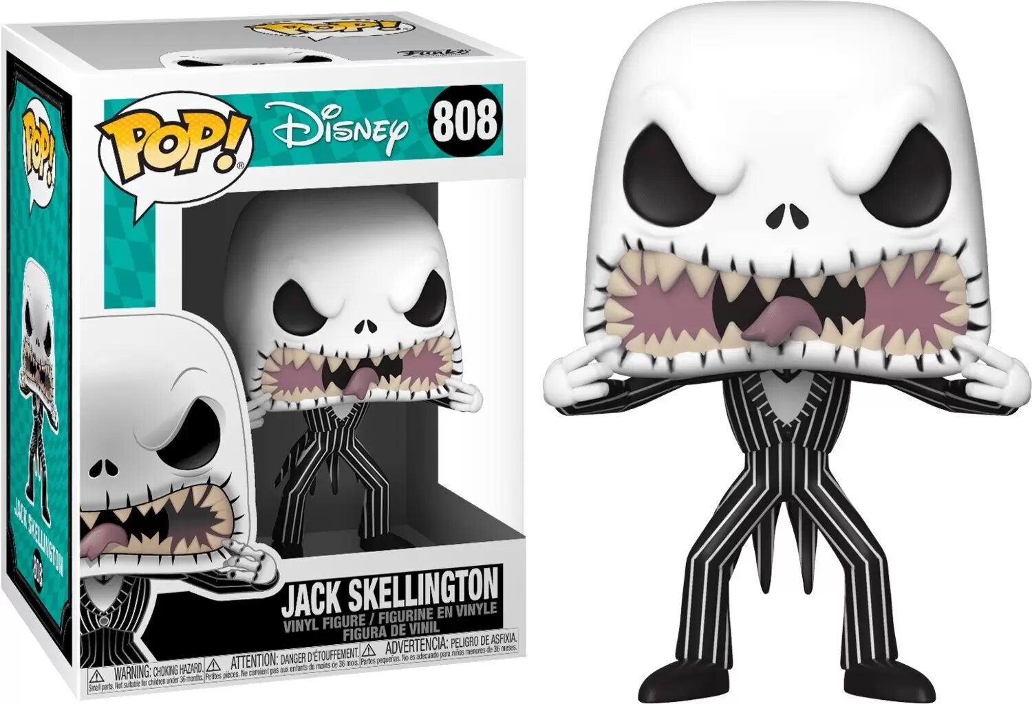 Funko Pop! Disney: The Nightmare Before Christmas - Jack (Scary Face) - flash vidéo