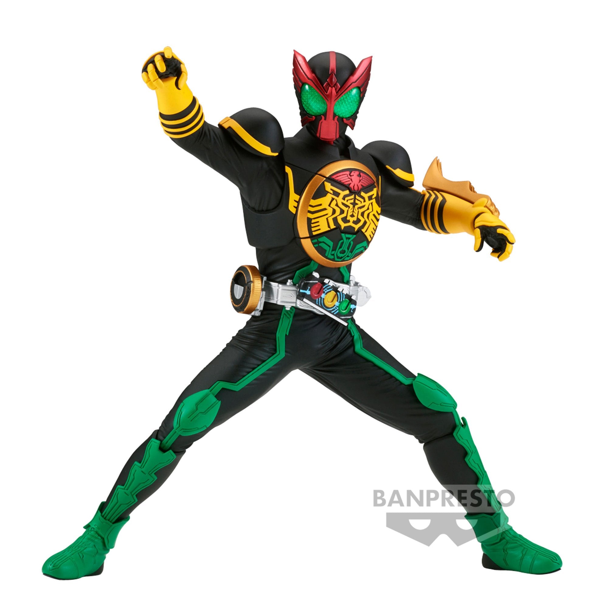 Kamen Rider OOO - Hero's Brave Statue Figure - Kamen Rider OOO Tatoba Combo - flash vidéo