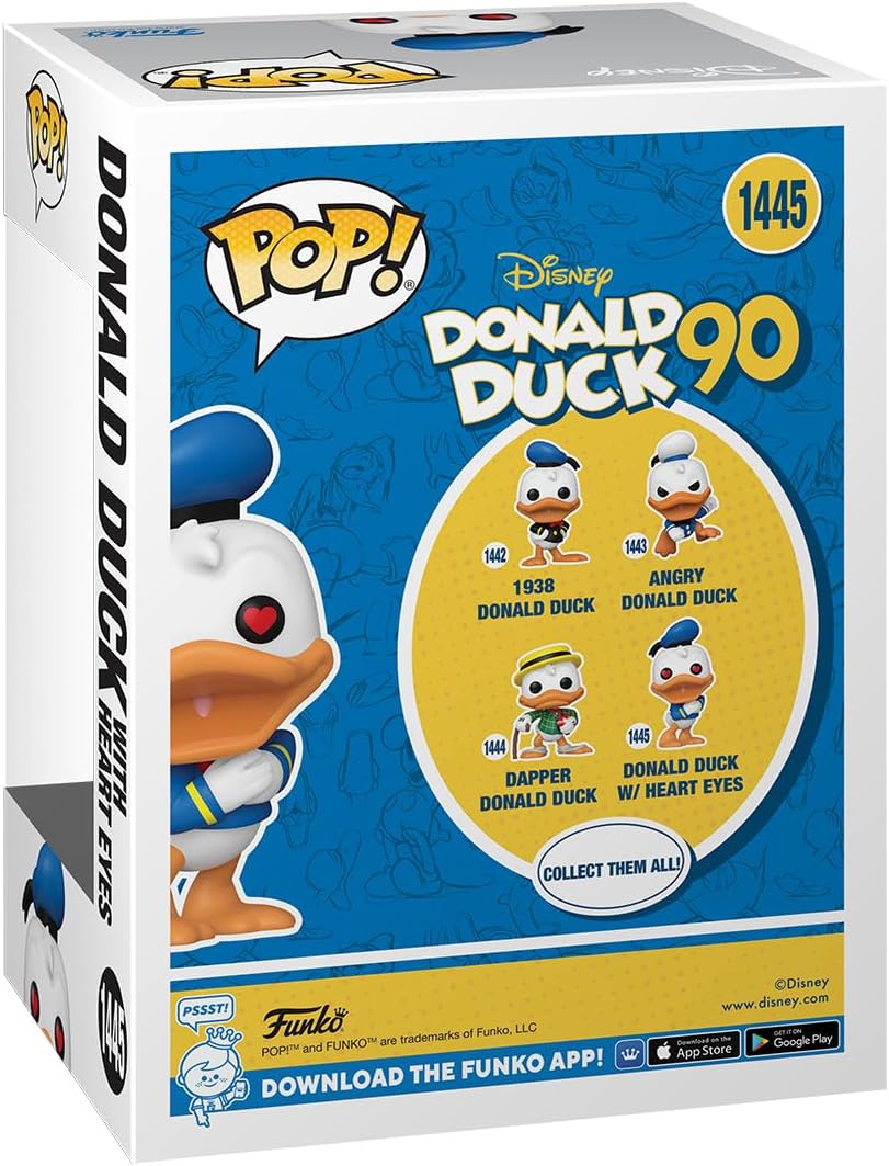 Funko Pop! Disney: Donald Duck 90th Anniversary - Donald Duck with Heart Eyes - flash vidéo