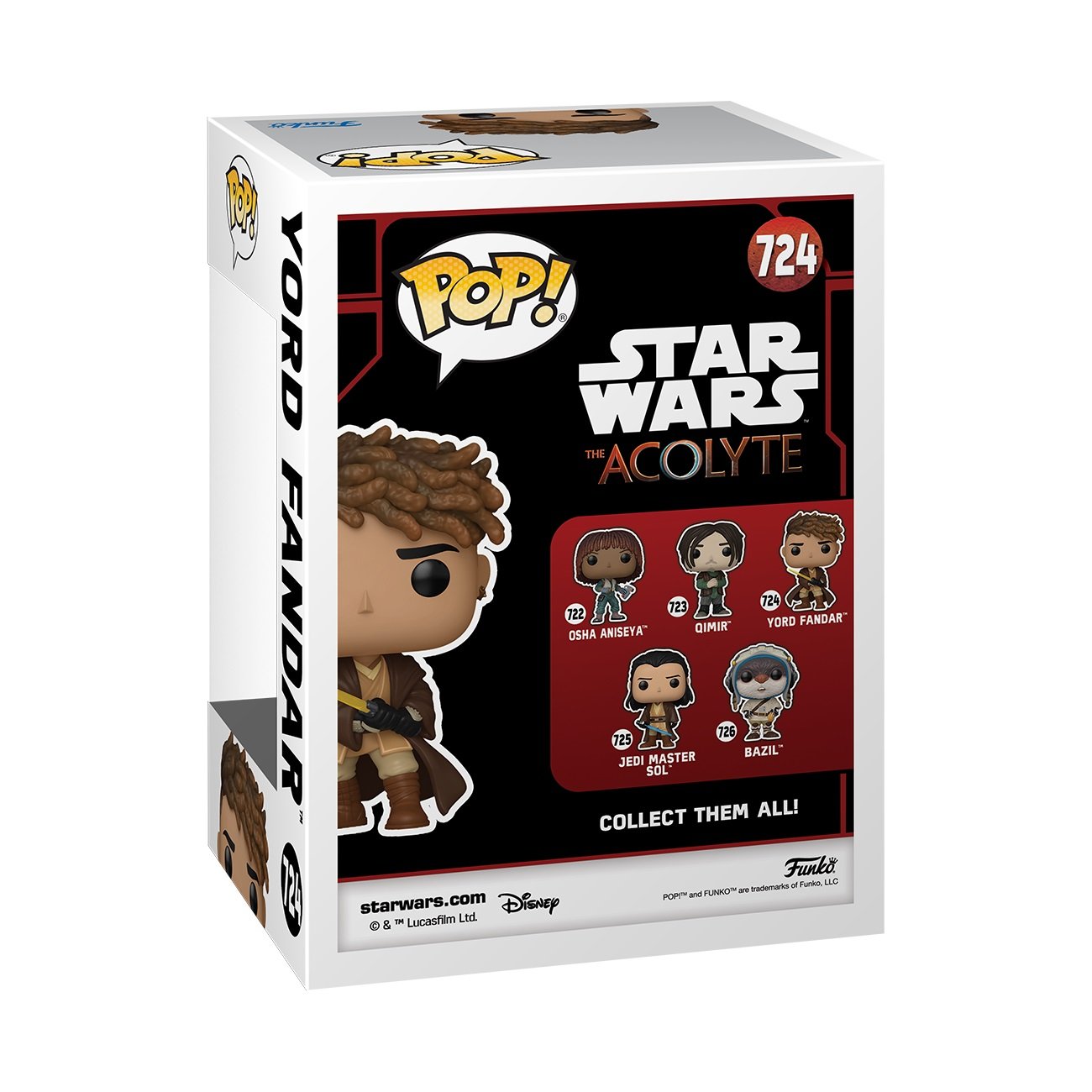 Funko Pop! Star Wars: The Acolyte - Yord Fandar - flash vidéo
