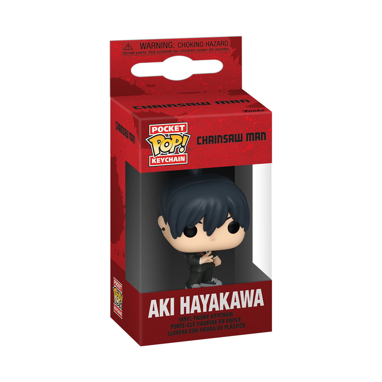 Funko Pocket Pop! Keychain: Chainsaw Man - Aki Hayakawa - flash vidéo