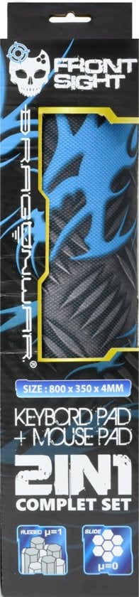 Dragonwar Front Sight XXL Gaming Mouse Mat - flash vidéo