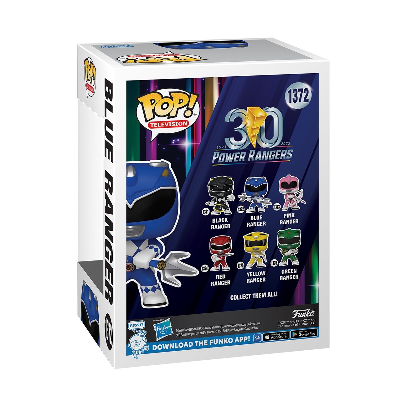 Funko Pop! TV: Mighty Morphin Power Rangers 30th Anniversary - Blue Ranger - flash vidéo