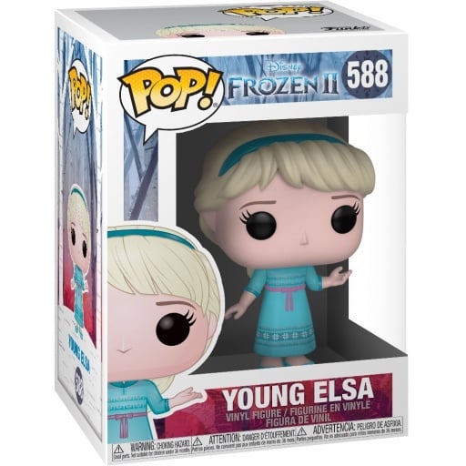Funko POP! Disney - Frozen 2 - Young Elsa ENG Merchandising - flash vidéo