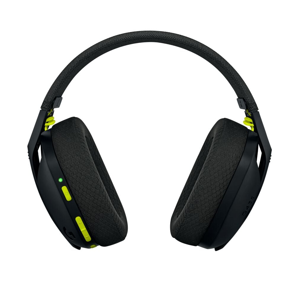 Logitech Casque de jeu sans fil Lightspeed G435 Noir et Jaune Fluo pour PS5, PS4, PC et Mac - flash vidéo
