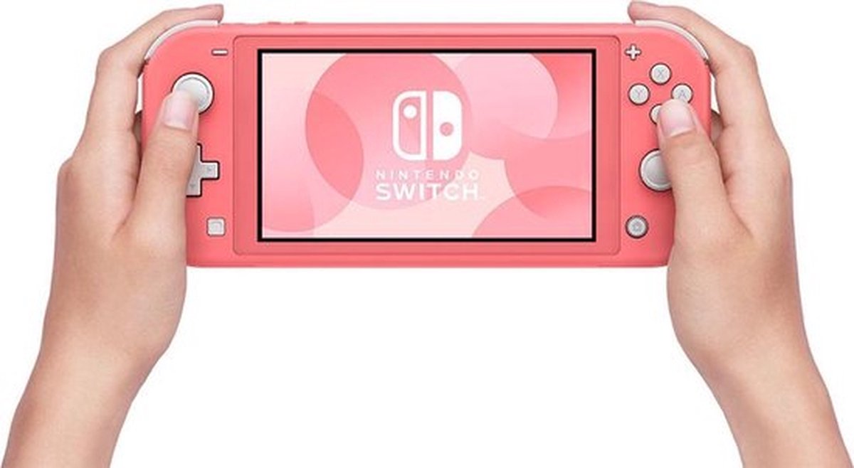 Nintendo Switch Lite Coral - flash vidéo
