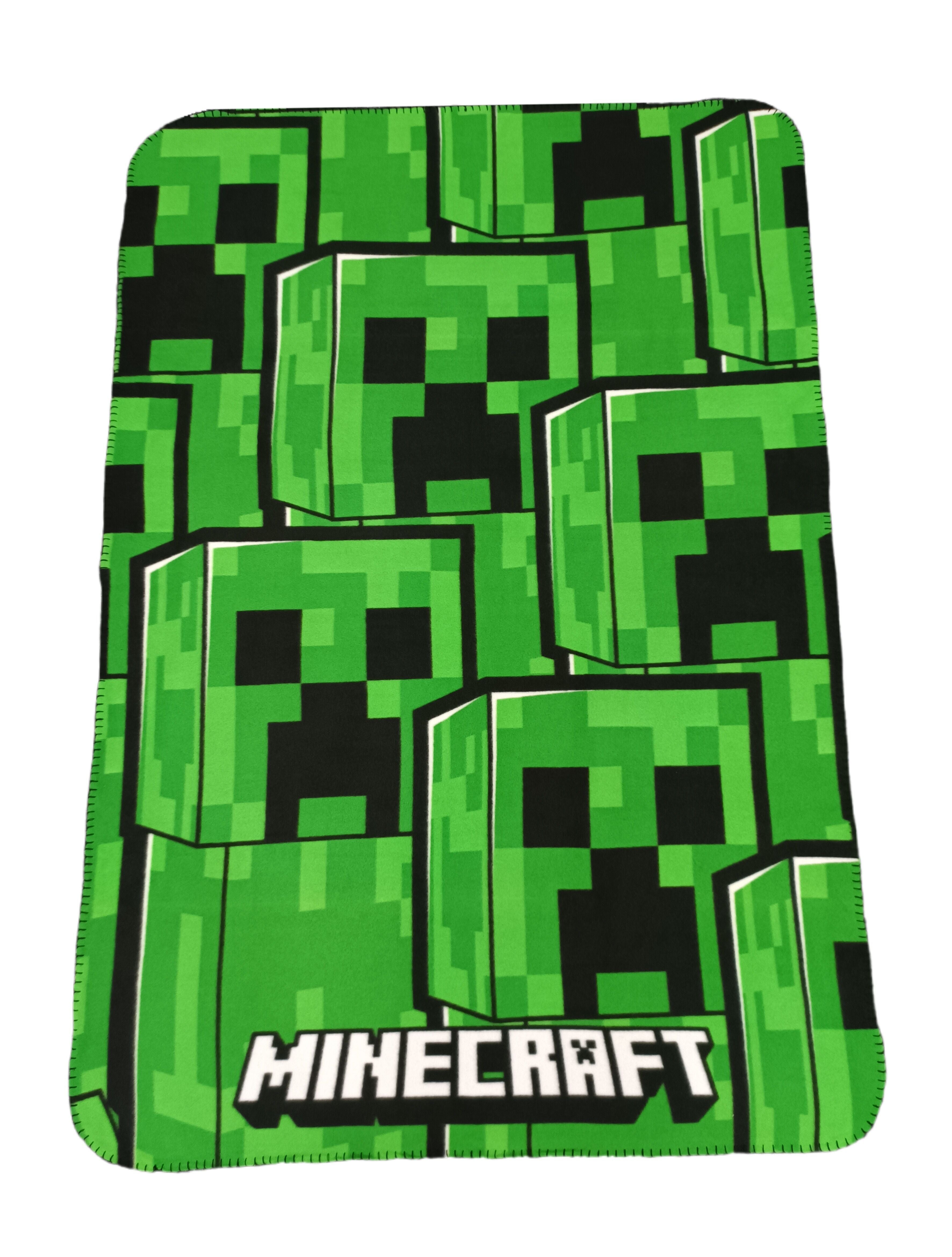 Mojang - Minecraft - Plaid Polaire Creeper 100 x 140cm - flash vidéo