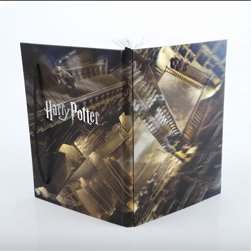 Harry Potter - Cahier 3D Escaliers magiques Chateau Poudlard - flash vidéo