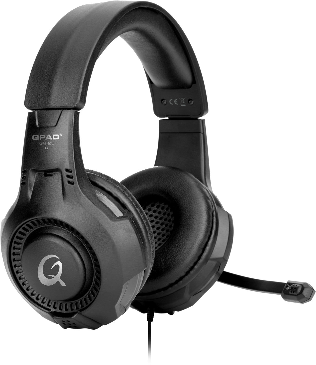 QPAD - QH-25 RGB Stereo and 7.1 USB Gaming Headset, Multiplatform (Stereo) - flash vidéo