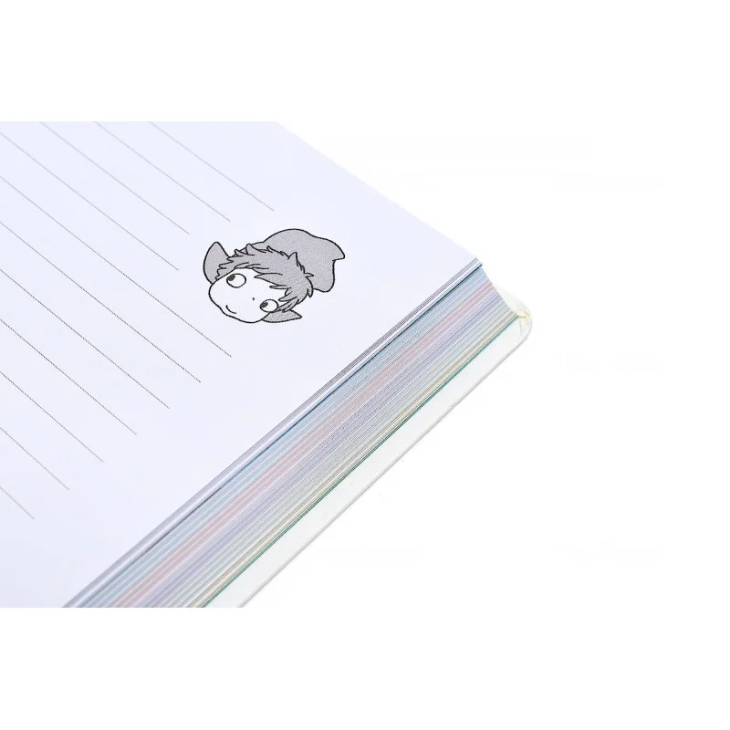 Ghibli - Ponyo sur la falaise - Carnet de notes à couverture Ponyo et Sosuke - flash vidéo