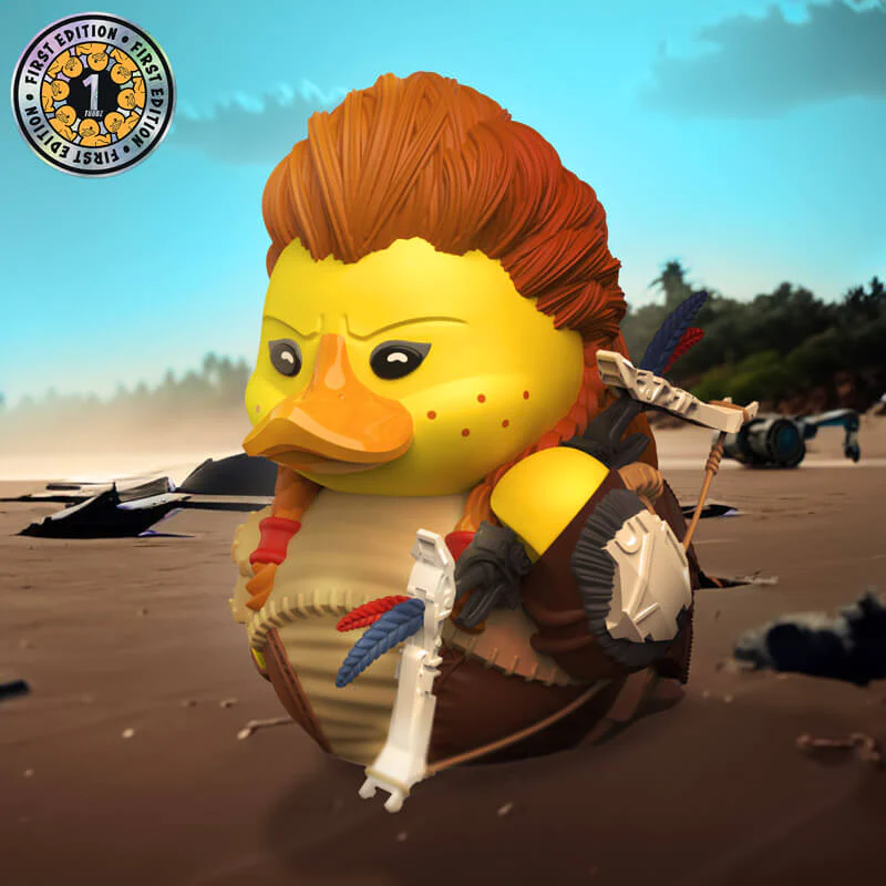 TUBBZ Canard de bain - Horizon Forbidden West - Aloy (Première Édition) - flash vidéo