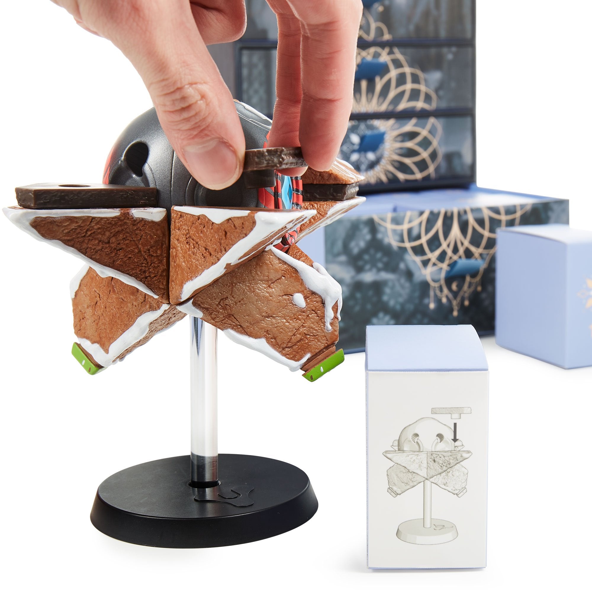 Bungie - Destiny - Calendrier de l'Avent 24 jours (Figurine Ghost Shell pain d'épice à monter) - flash vidéo