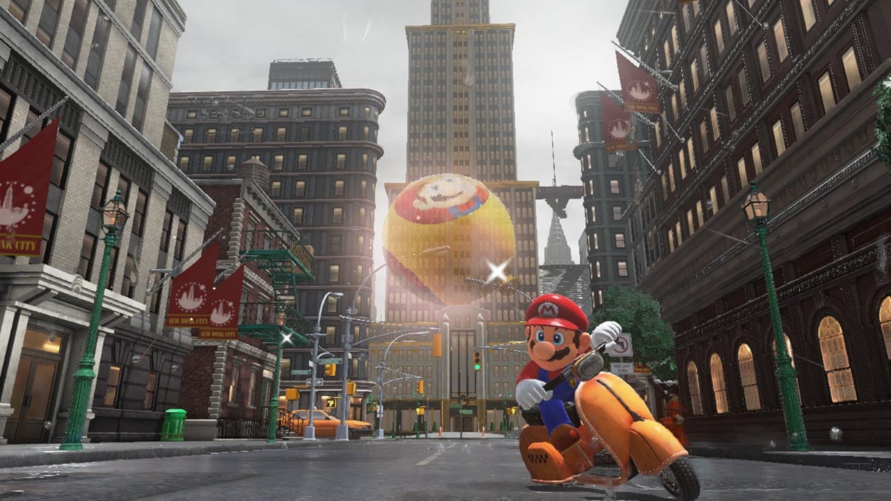Super Mario Odyssey - flash vidéo