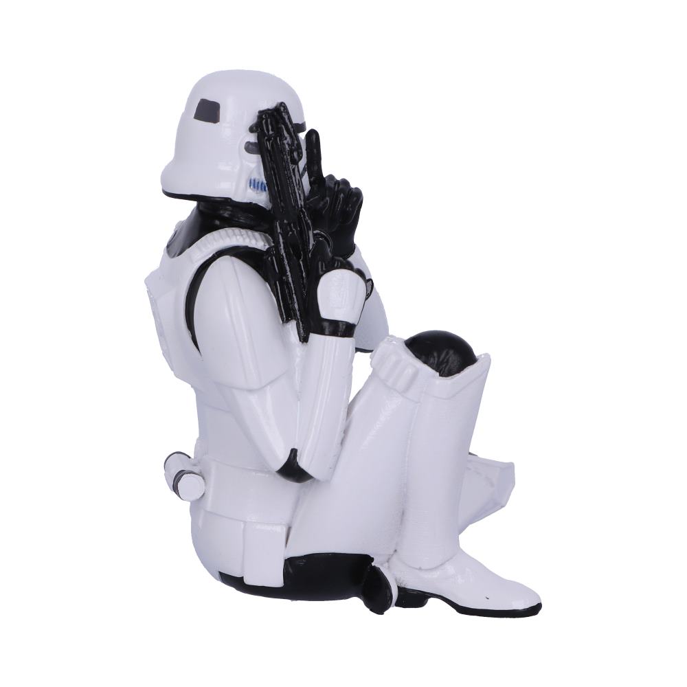 Stormtrooper Cache Bouche Figurine 10cm - flash vidéo