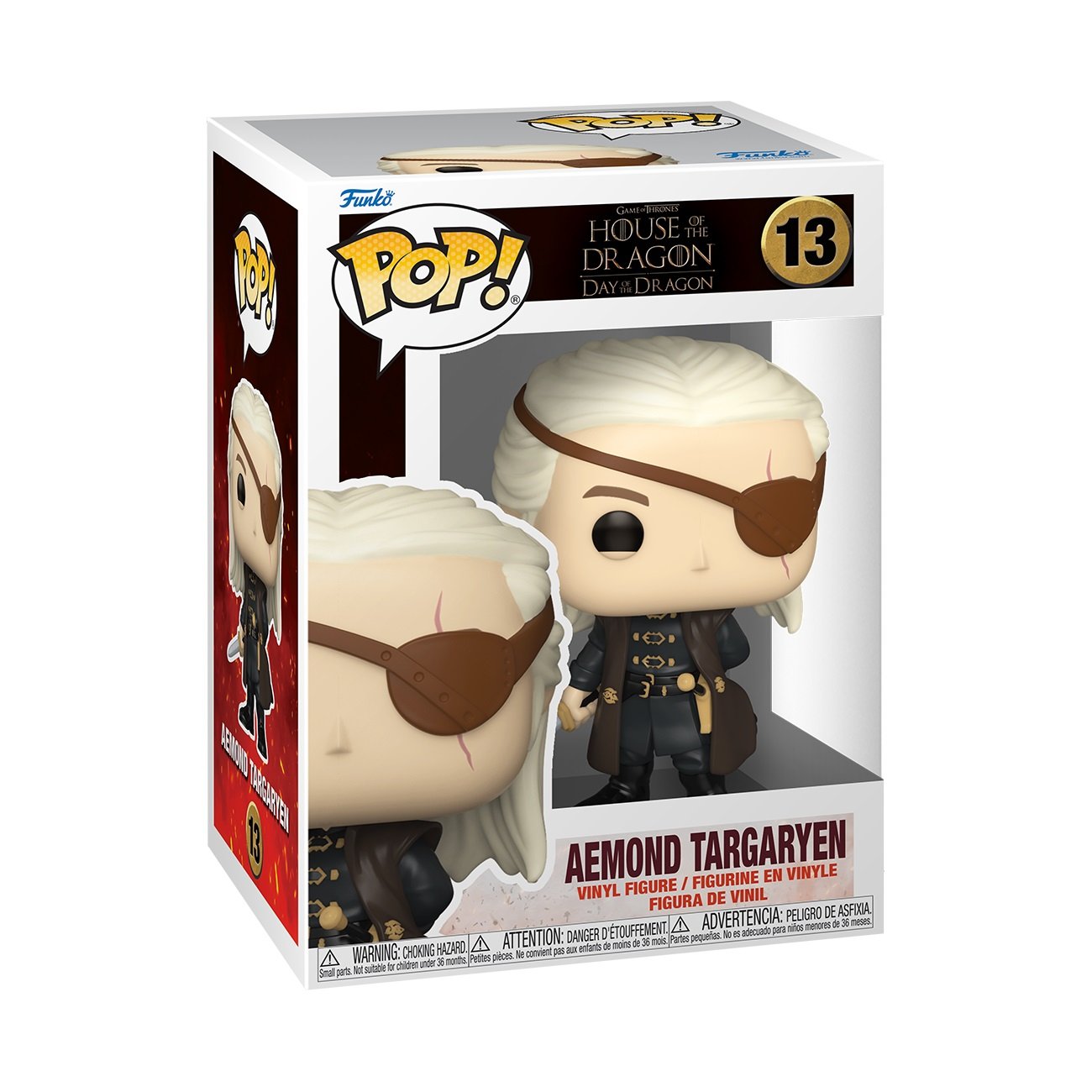 Funko Pop! TV: House of the Dragon - Aemond Targaryen (Chance of Special Chase Edition) - flash vidéo