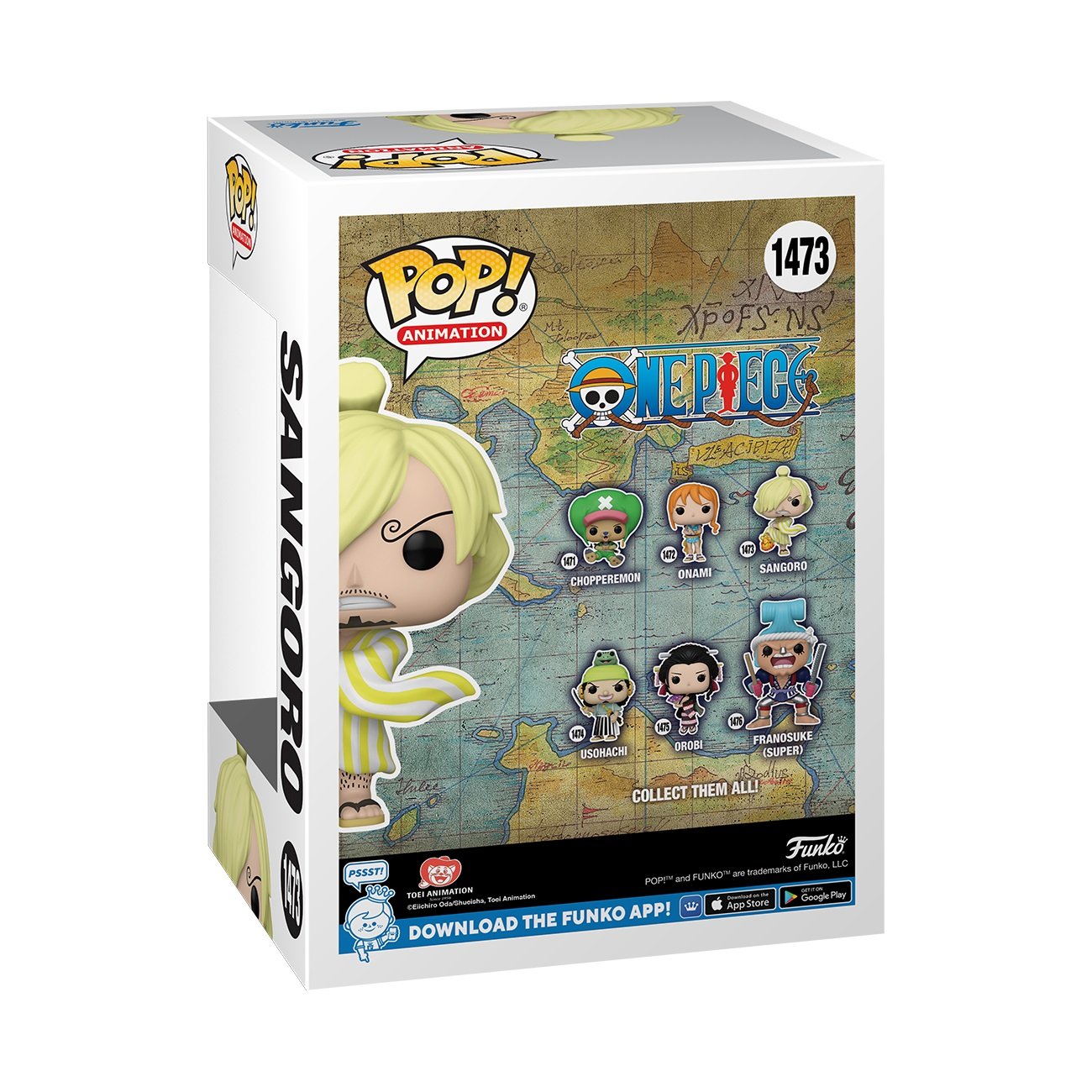 Funko Pop! Animation: One Piece - Sangoro (Wano Country Arc) - flash vidéo