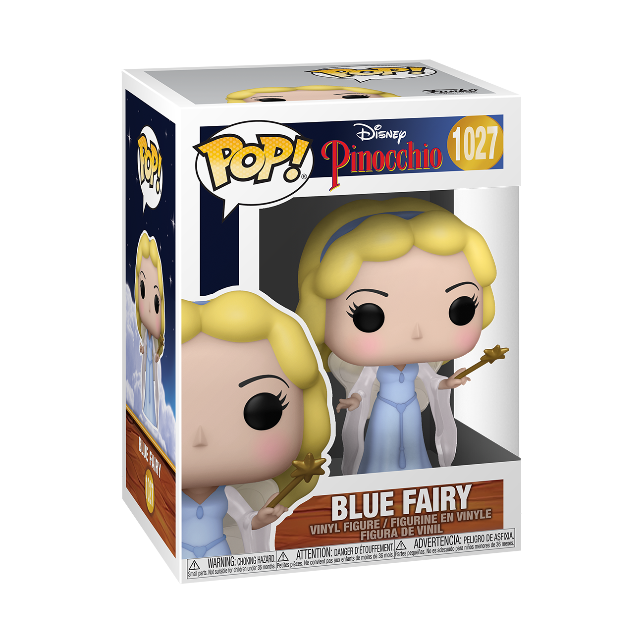 Funko Pop! Disney: Pinocchio - Blue Fairy (with Glitter Chase) ENG Merchandising - flash vidéo