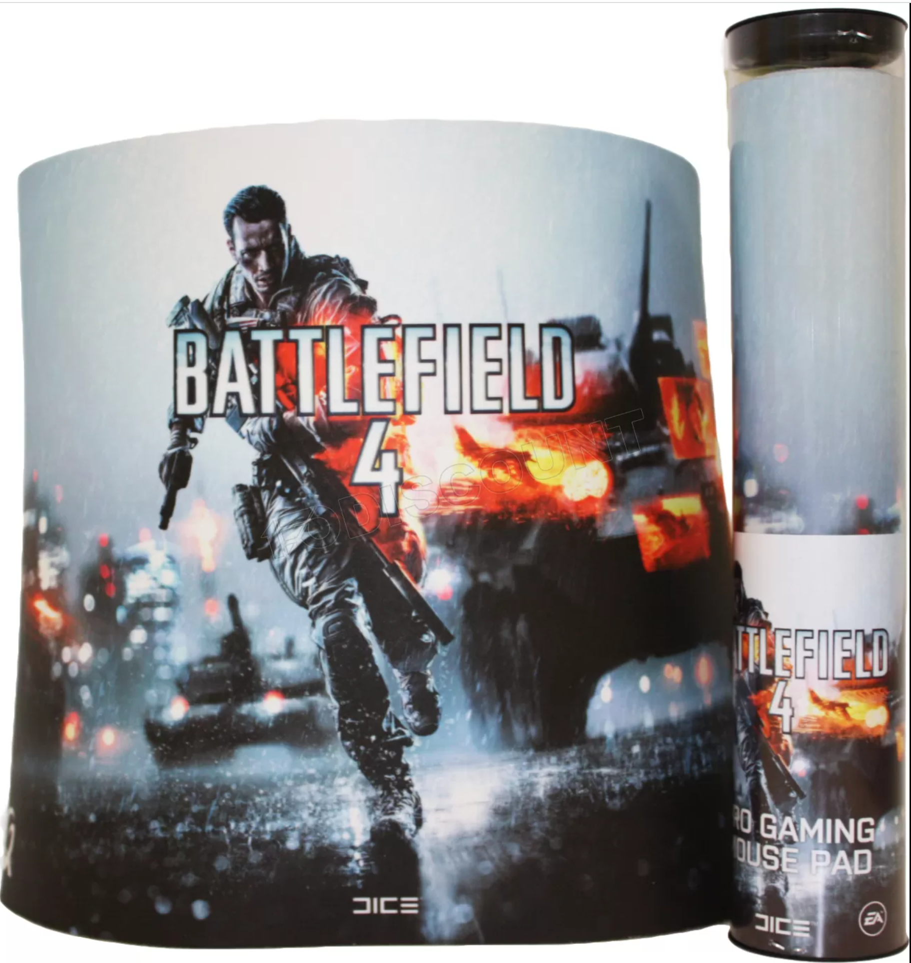 QPAD - Battlefield 4 - Tapis de souris Gaming XXL 40.5x28.5cm - flash vidéo