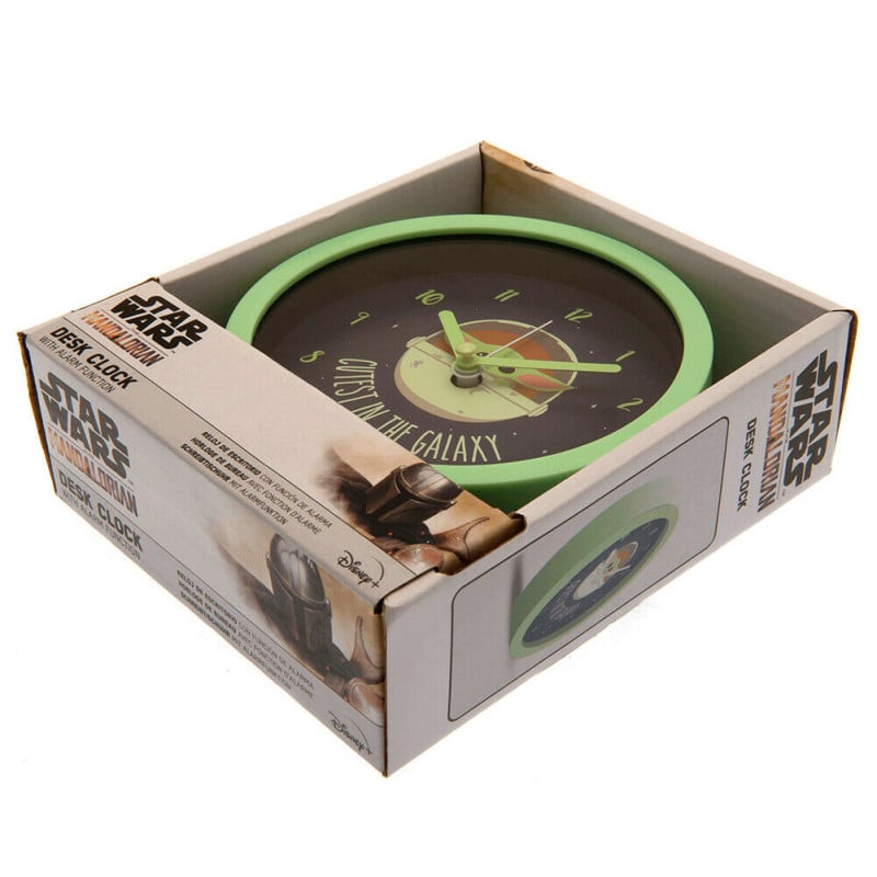 Star Wars : The Mandalorian - Horloge de bureau Le plus mignon de la galaxie - flash vidéo