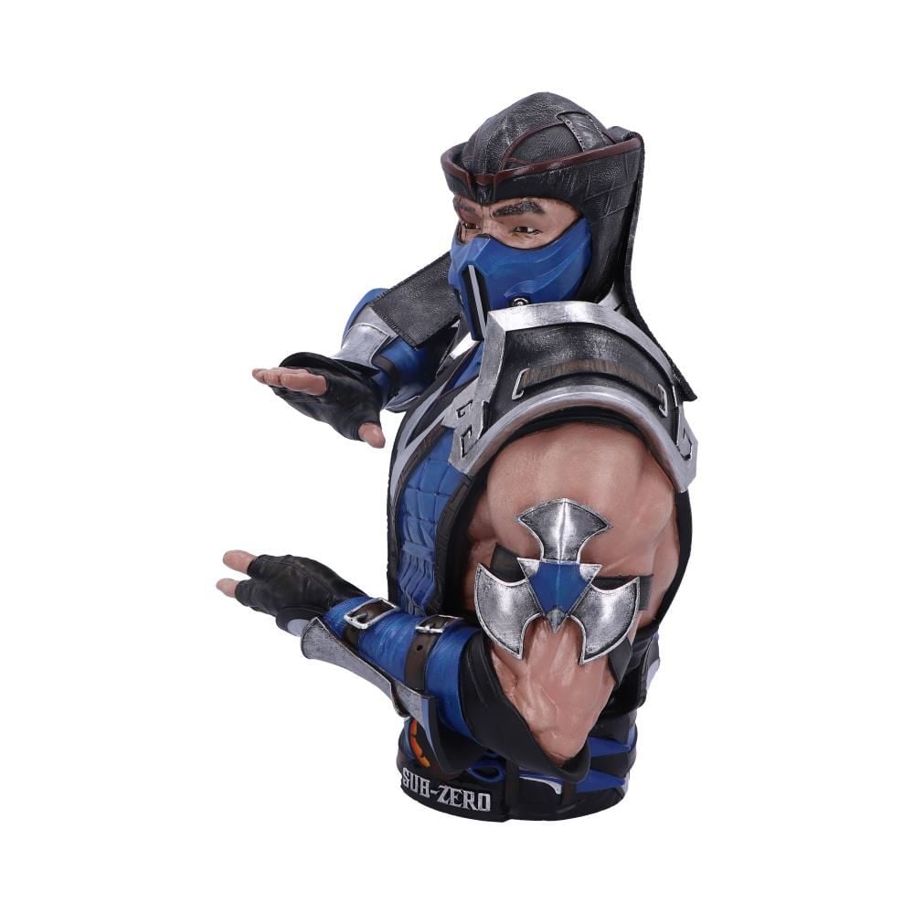 Mortal Kombat - Buste Sub-Zero 29.5cm - flash vidéo