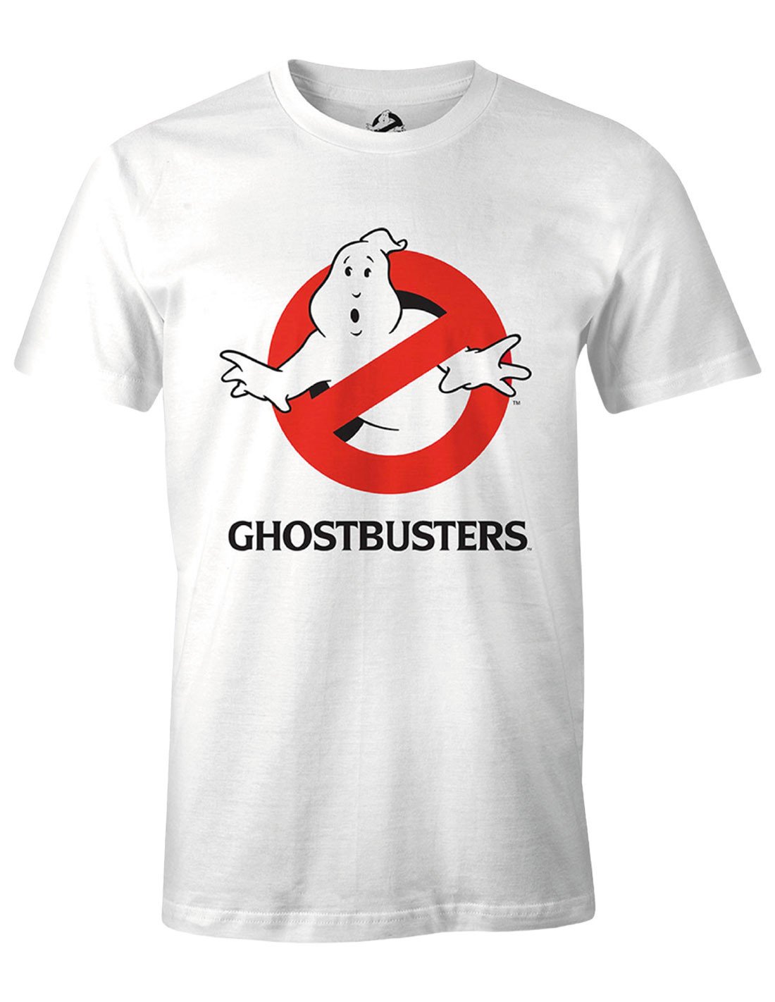 SOS Fantômes - T-shirt Blanc Hommes Logo Fantôme - XL - flash vidéo