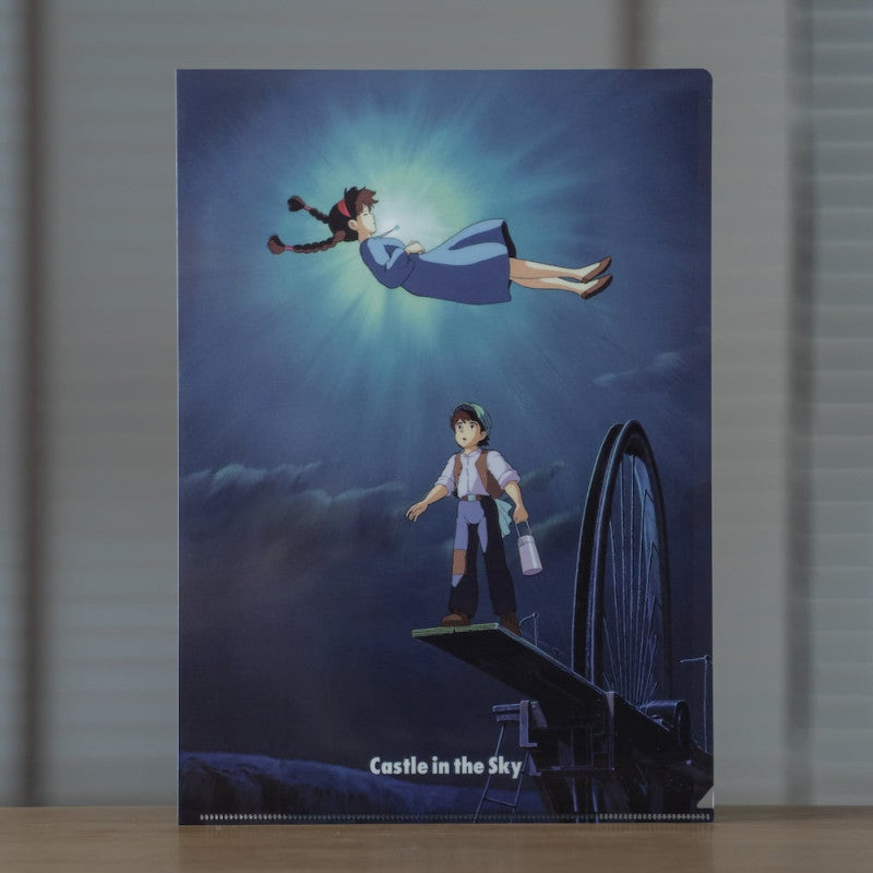 Ghibli - Le Château Dans Le Ciel - Chemise A4 Sheeta dans le ciel - flash vidéo