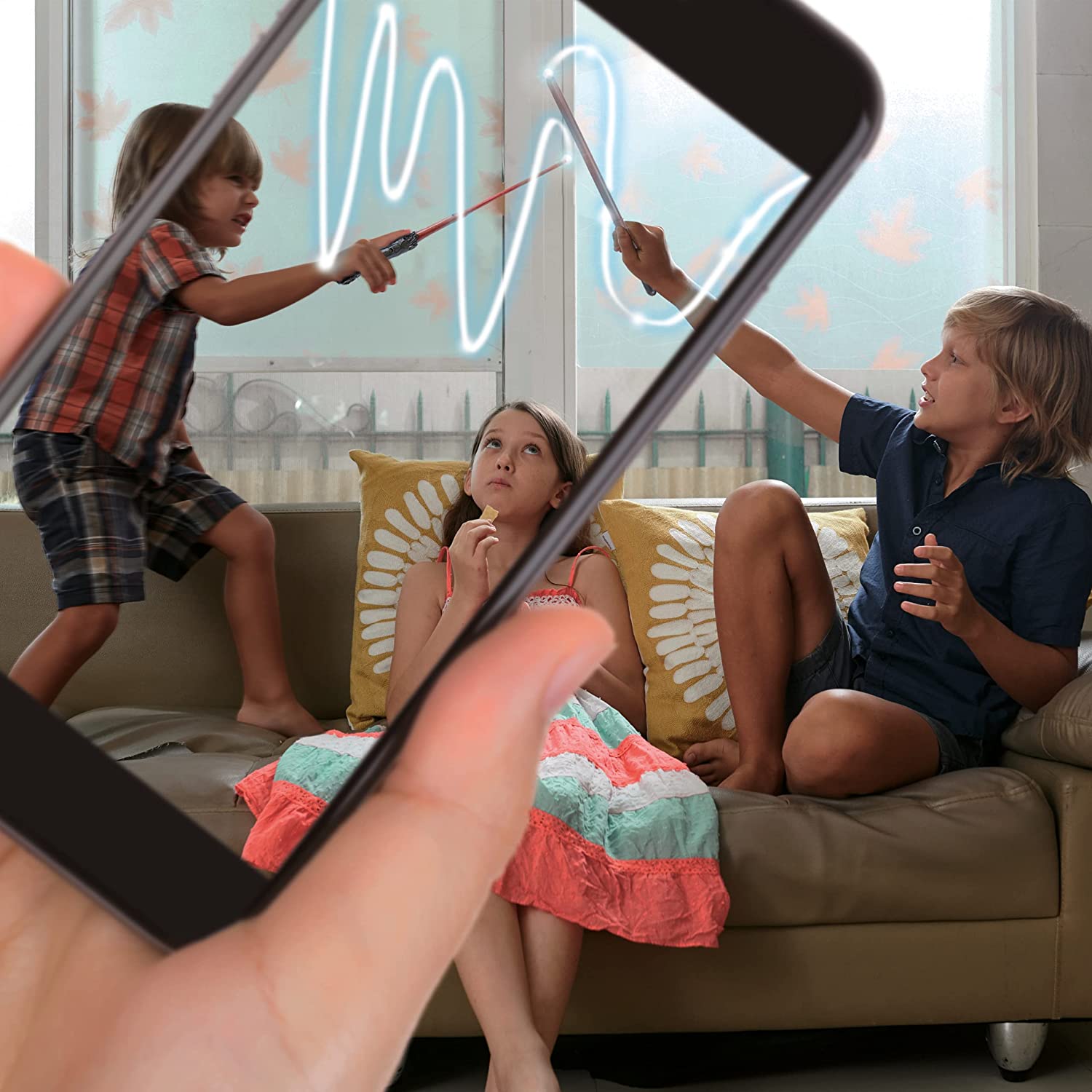 Harry Potter - Baguette Lumos de Drago Malefoy - flash vidéo