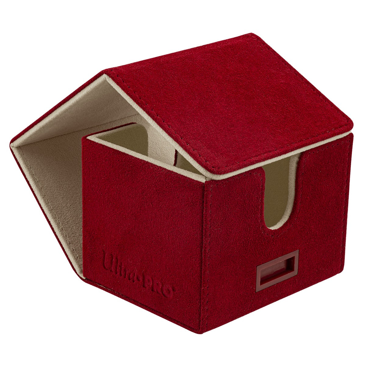 Ultra Pro - Vivid Deluxe Alcove Edge Deck Box : Rouge - flash vidéo