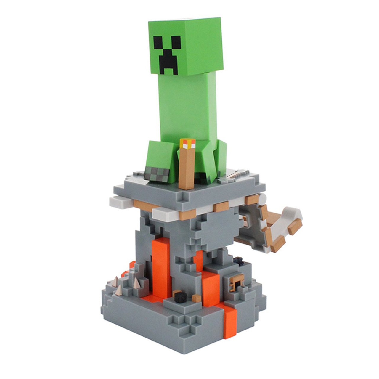 Cable Guys R.E.S.T - Minecraft - Creeper Support pour Téléphone et Manette - flash vidéo