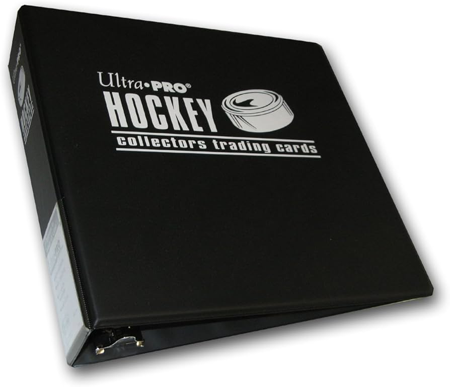 Ultra Pro - Classeur Hockey A4 Noir - flash vidéo