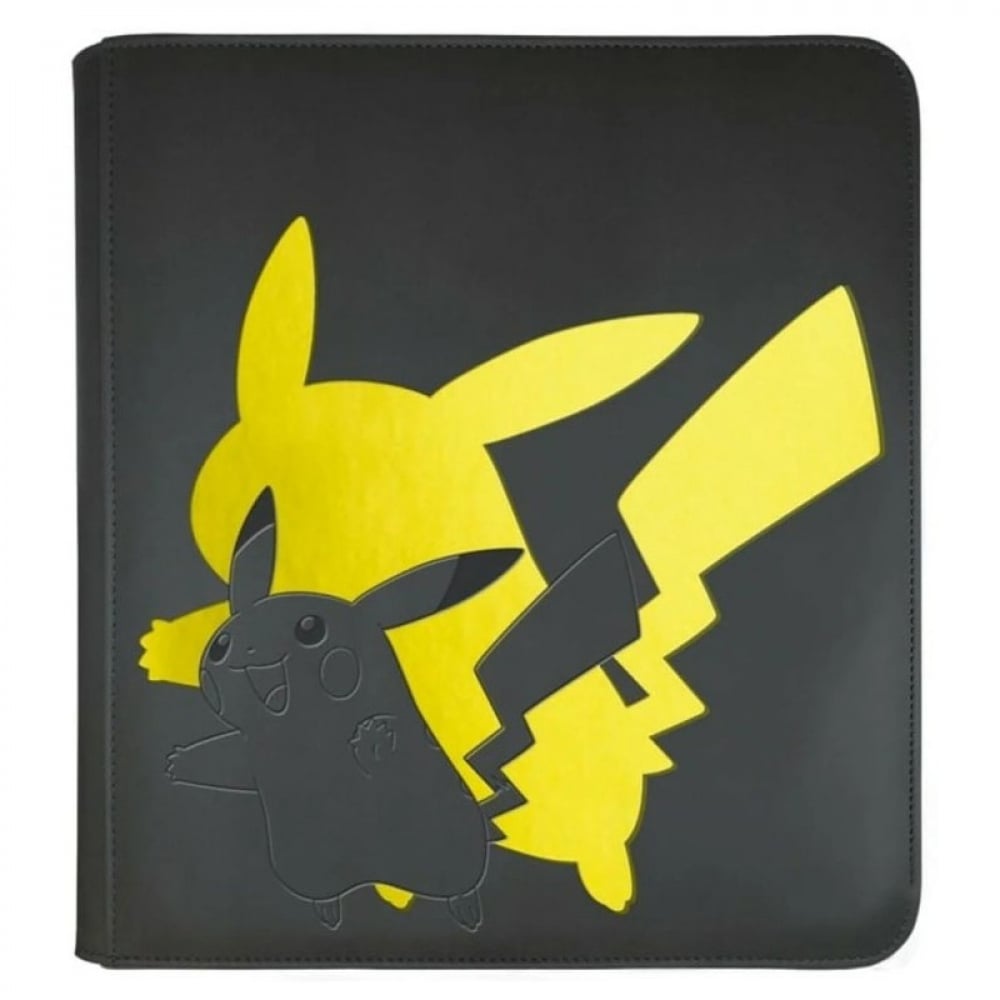 Ultra Pro - Pokémon JCC - Elite Series : Portfolio A4 Pikachu 12 Pochettes avec Fermeture - flash vidéo