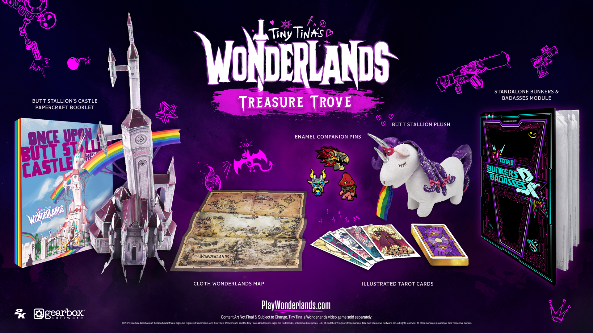 Tiny Tina's Wonderlands - Edition Collector Coffre au trésor (Jeu non inclus) - flash vidéo